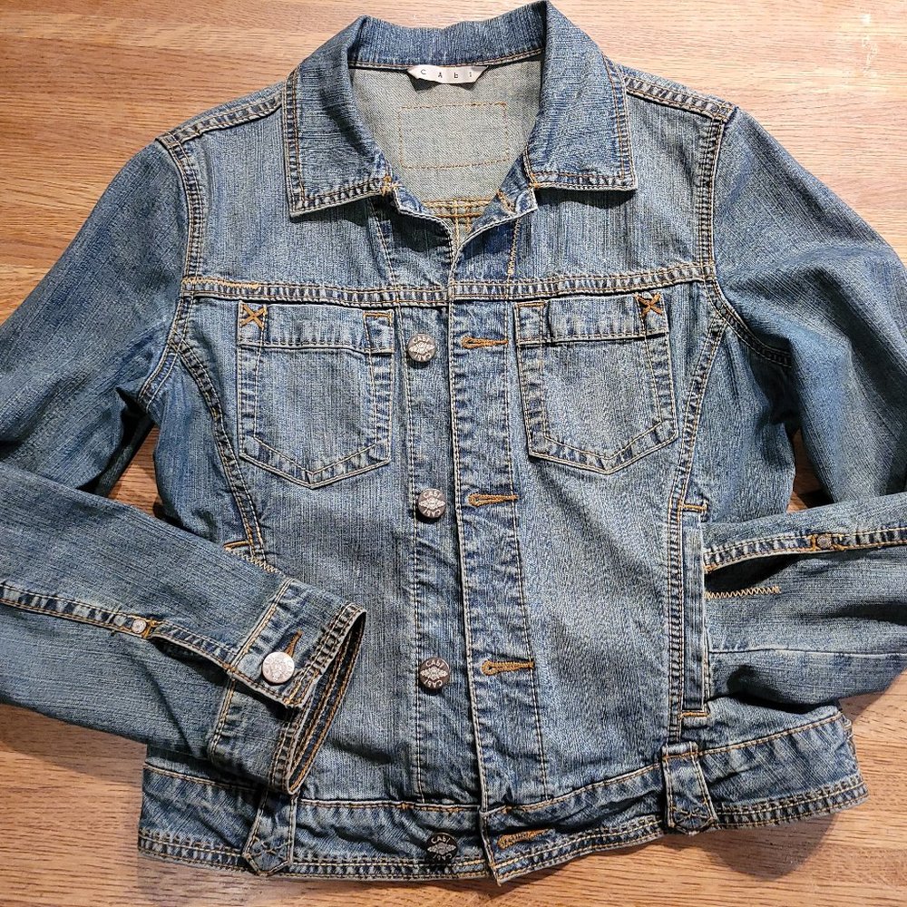Cabi Jean Jacket Style 511 VINTAGE Size XS